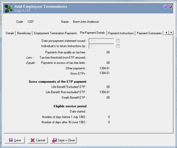 EmpTerm-Pre-PayDetails