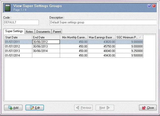 Super Settings Group