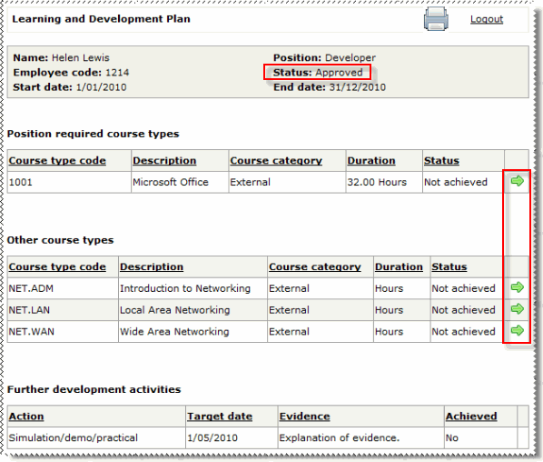 Learning and Development Plan - Approved
