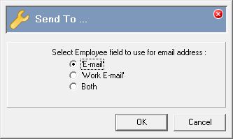 Generate Password for a Group of Employees - Send To