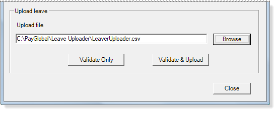 Validate only