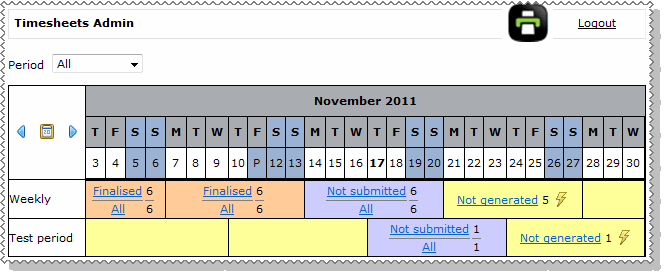 Timesheet two periods - 4