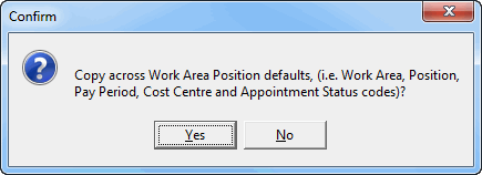 Appointment message