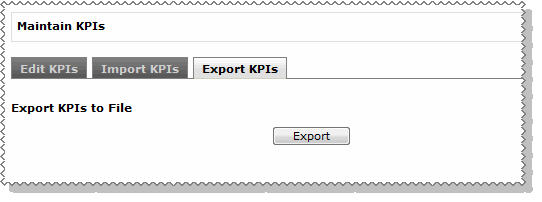 Export KPIs
