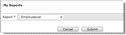 My Reports Screen