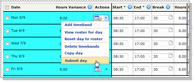 Employee - Submit day G2