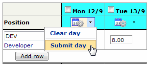 Employee - Submit day G1