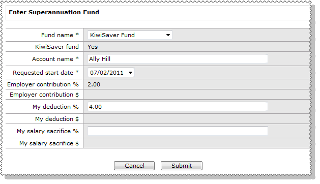 Enter Superannuation Fund