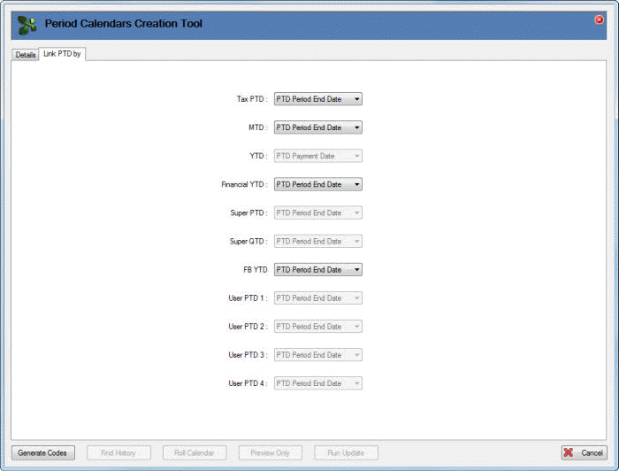 PeriodCalendarsCreationTool-LinkPTDbyTabFields