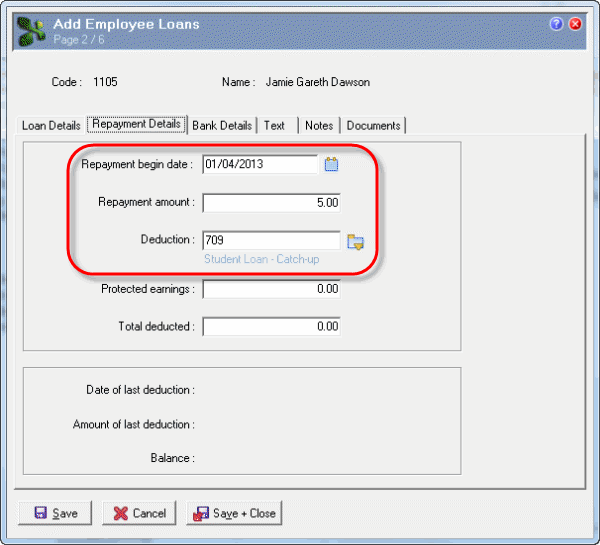 EmployeeLoan-RepaymentDetails
